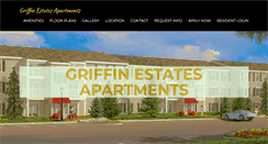 Desktop Screenshot of griffinestatesapts.com